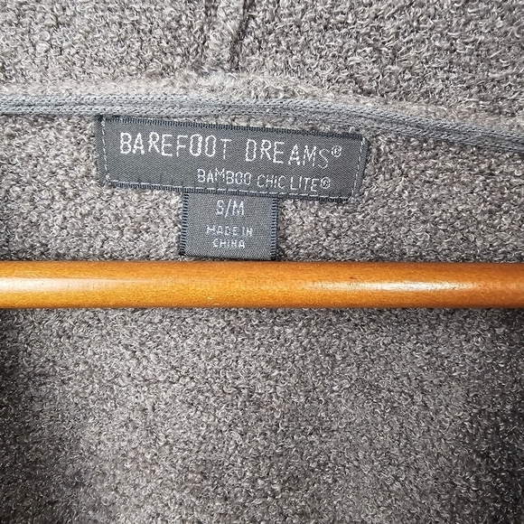 BAREFOOT DREAMS Bamboo Blend‎ Cozychic Lite Calypso Wrap Brown Womens Size S/M - Picture 10 of 12